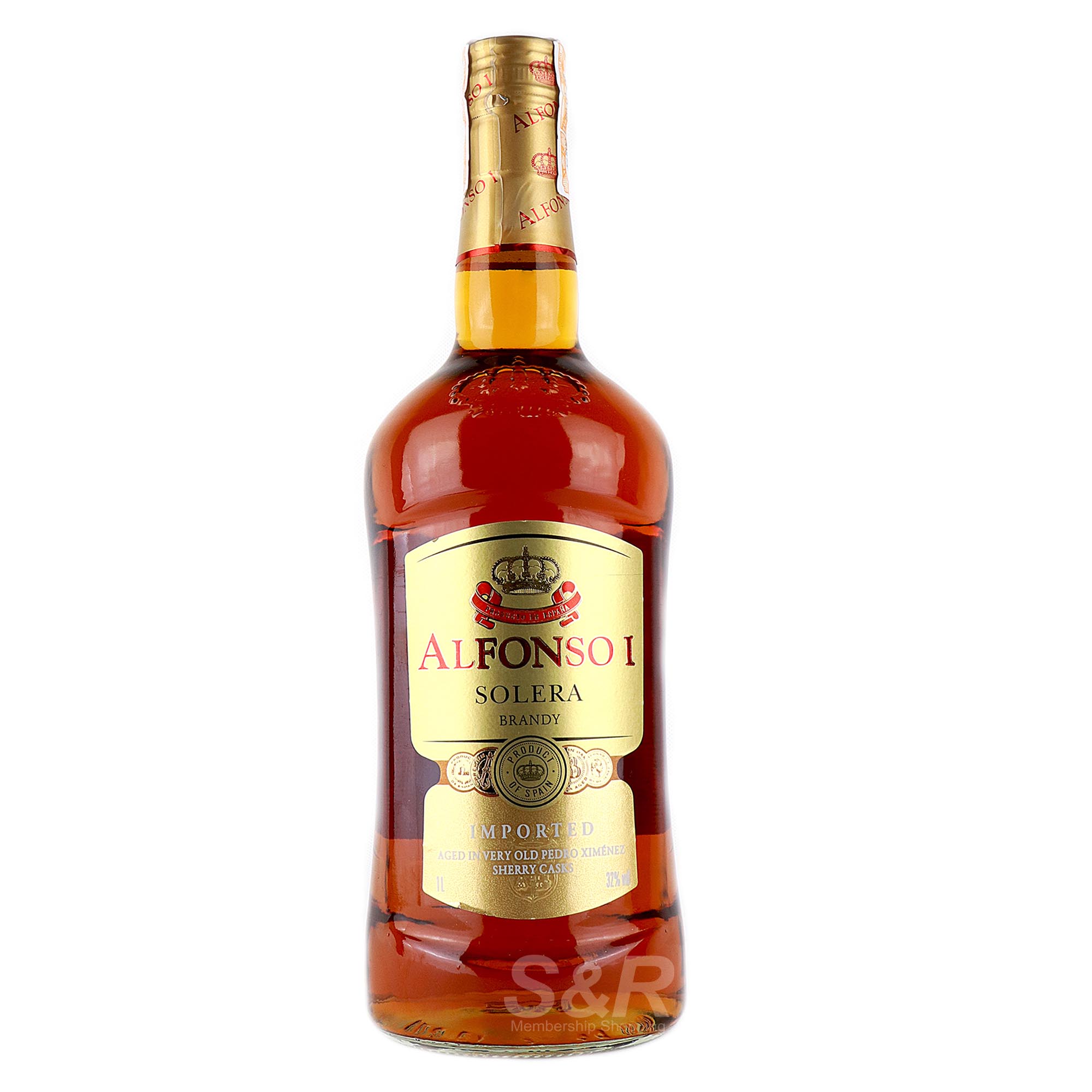 Alfonso 1 Solera Brandy 1L